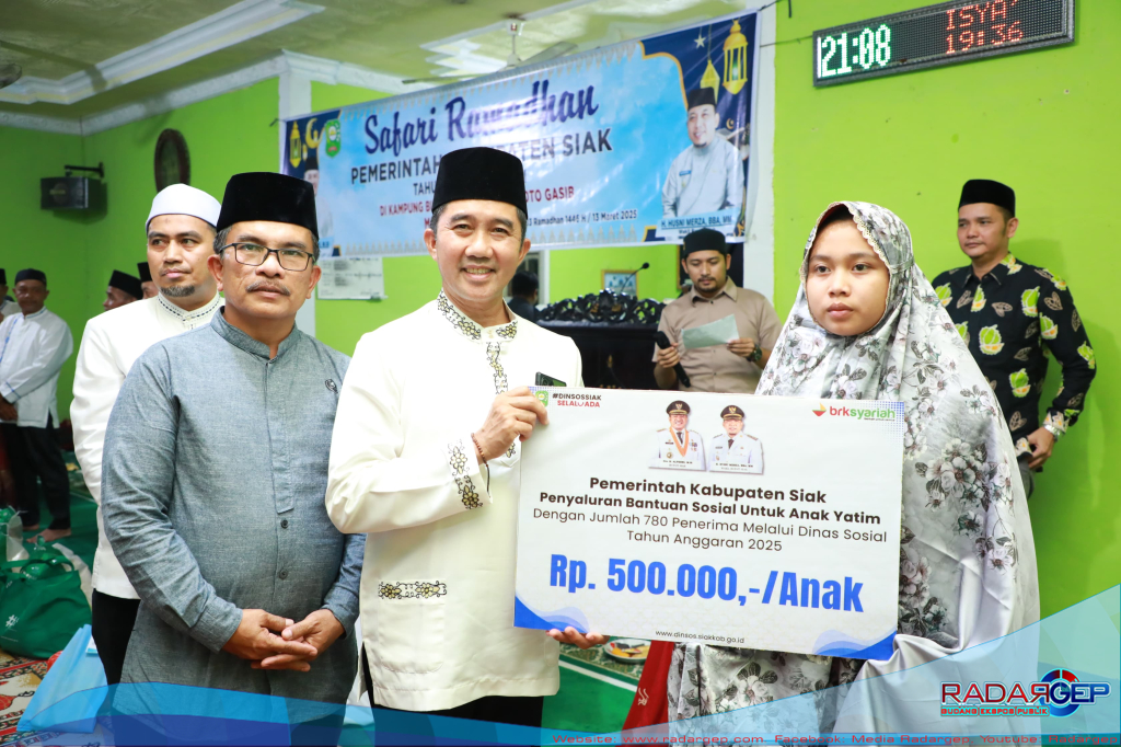 Plh Sekda Siak Menggelar Safari Ramadhan 1446 H/2025 M